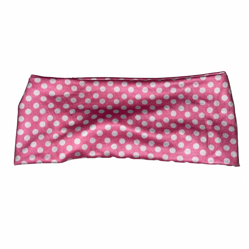 Pink Polka Dots Band (No buttons)