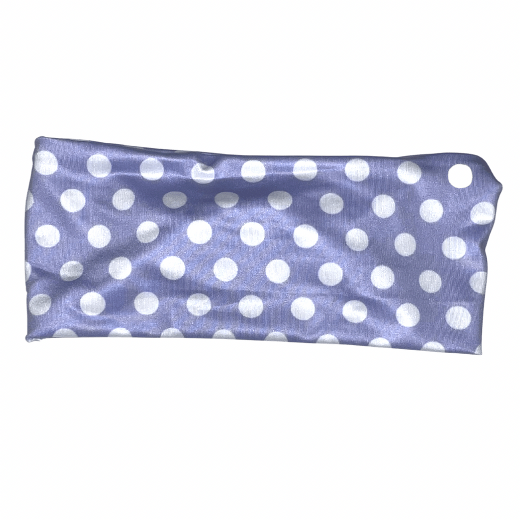Purple Polka Dots Band (No buttons)
