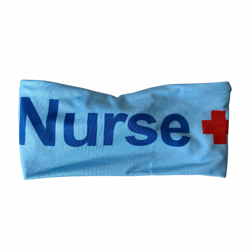 Nurse + Sky Blue Band (No buttons)