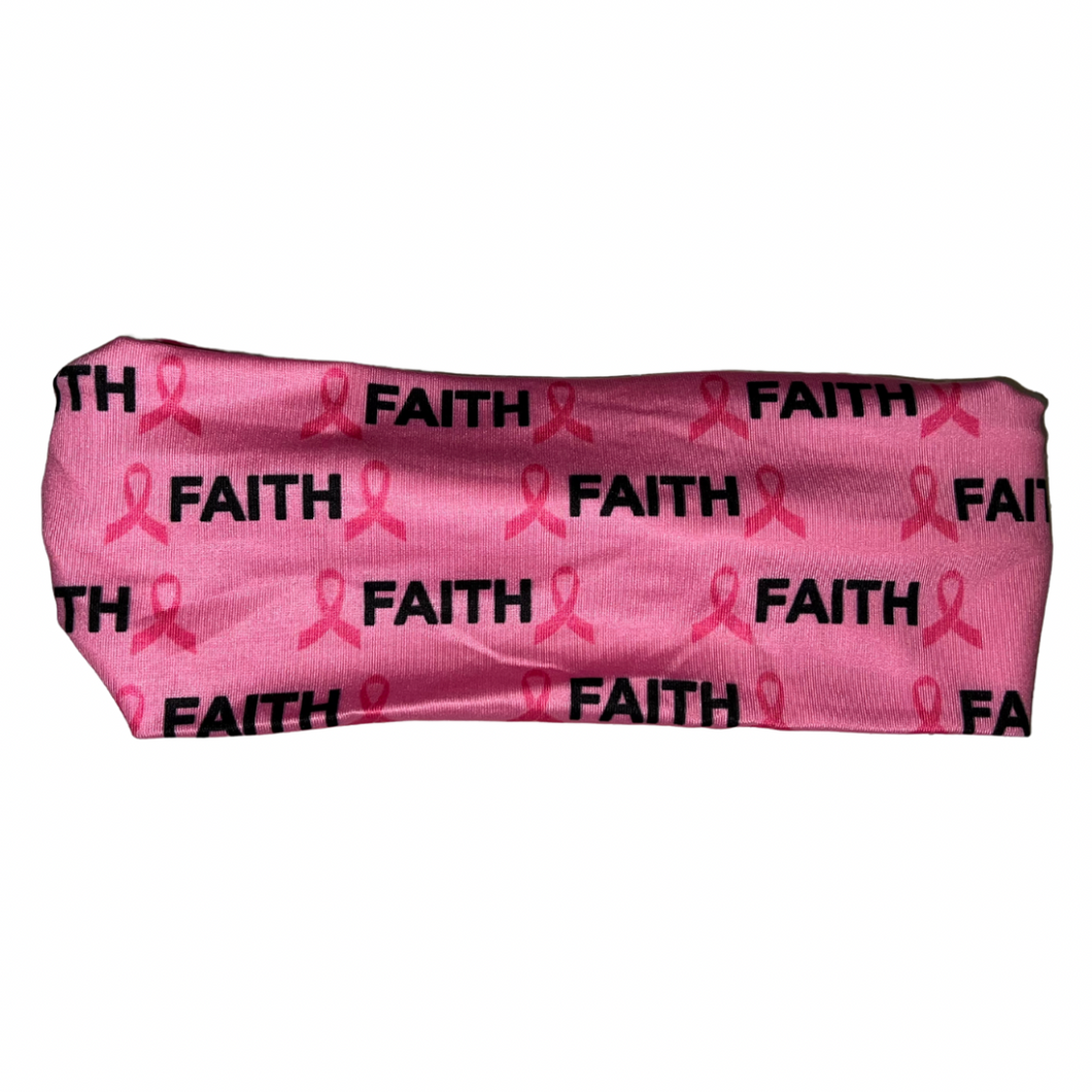 Pink Faith Band (No buttons)