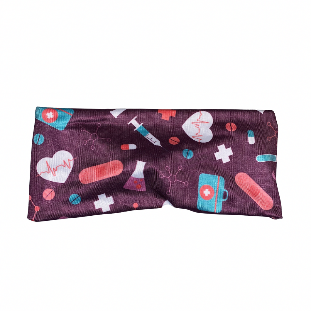 Purple Healthcare Hero Band (No buttons)