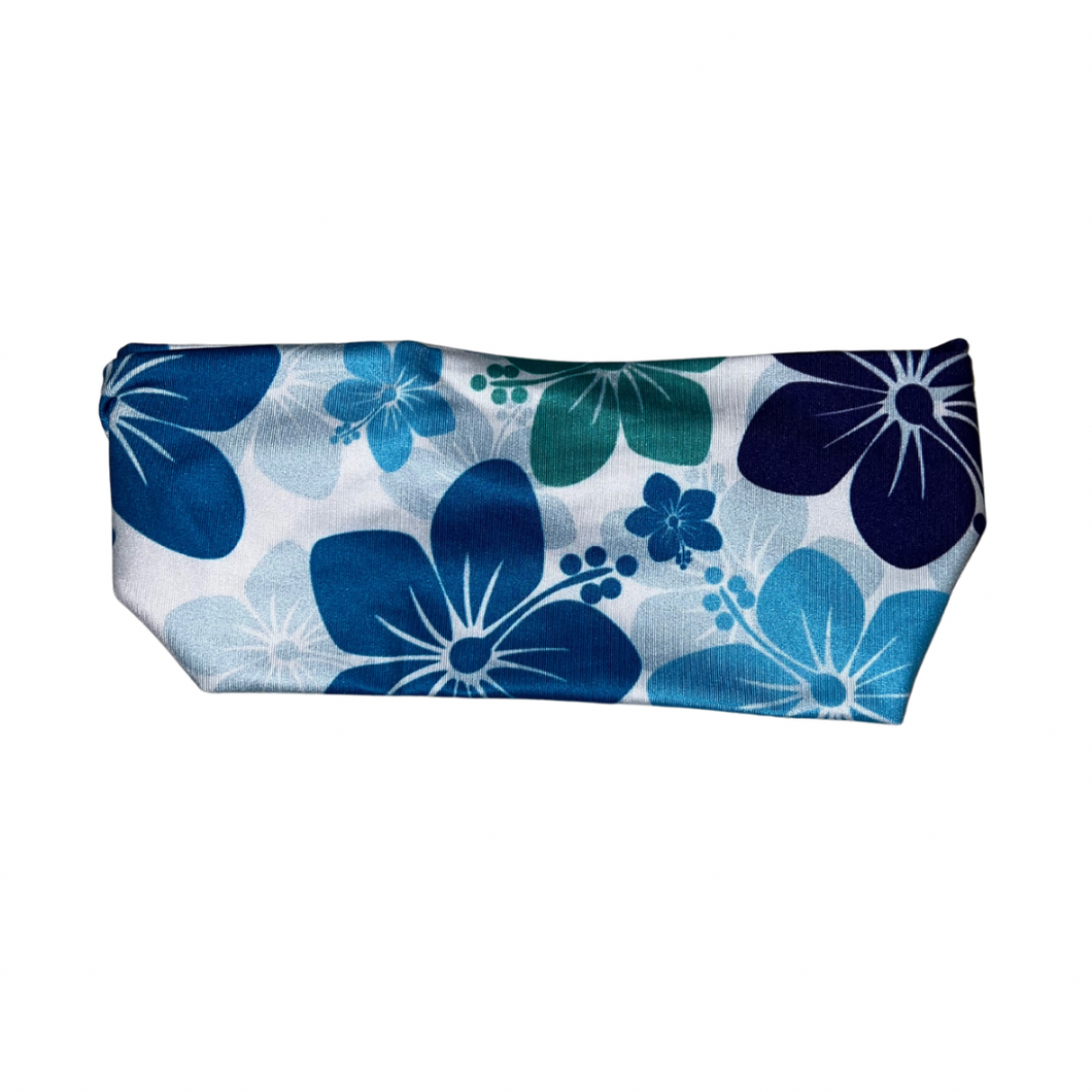 Blue Flowers Band (No buttons)