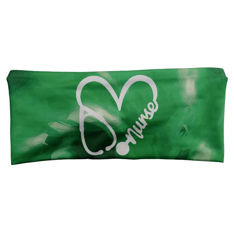 Green Nurse Tie Dye Band